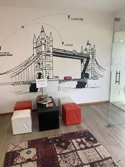 Clase en el local The English Rose